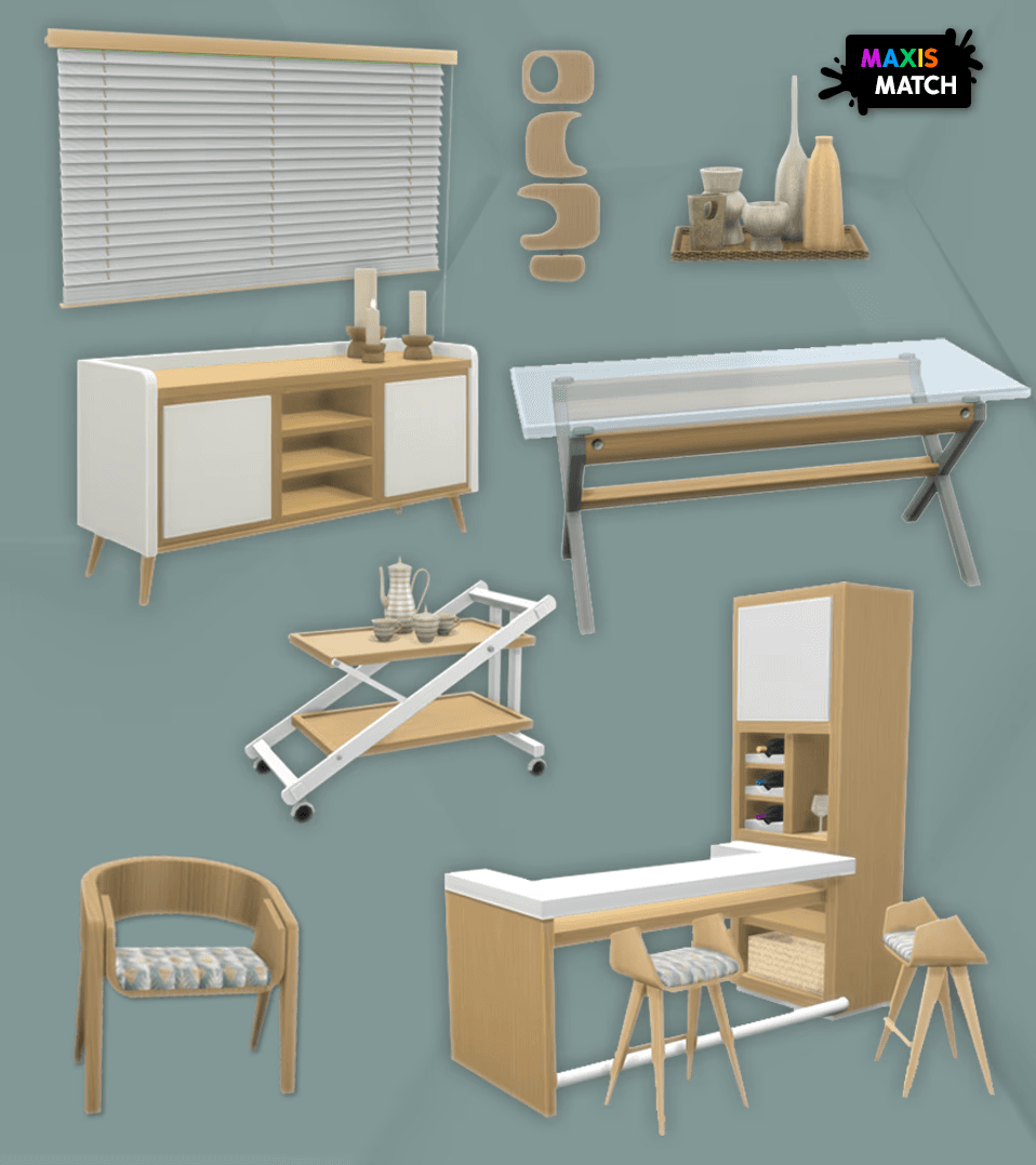 Галерея мода Набор для столовой Julieta Dining Room #1